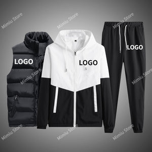 Streetwear LOGO Men 3 Piece Sets