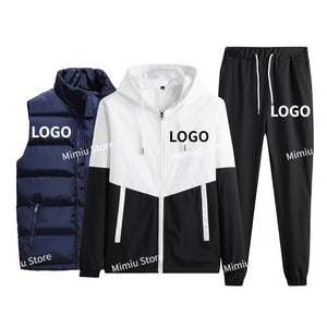 Streetwear LOGO Men 3 Piece Sets