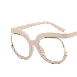 Retro Round Anti Blue Light Women Glasses