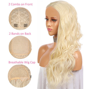 SHINE 613 Blonde Lace Front Wig Body Wave Lace Wig For Woman