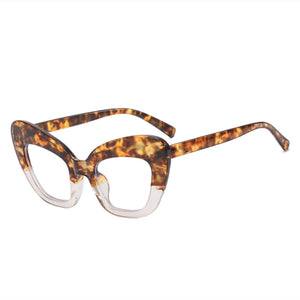 New Fashion Vintage Anti Blue Light Cat Eye Women Glasse