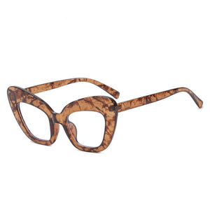 New Fashion Vintage Anti Blue Light Cat Eye Women Glasse