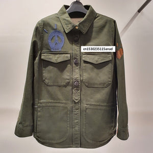 army green jacket women coat