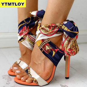 Ribbon Summer Luxury High Heels