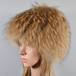 2021 Hot Sale Women Real Genuine Fox Fur Hat