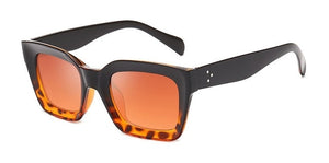 Retro Square Cat Eye Sunglasses
