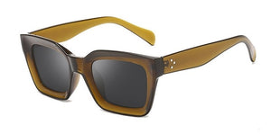 Retro Square Cat Eye Sunglasses