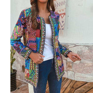 Women Floral Print Long Sleeve