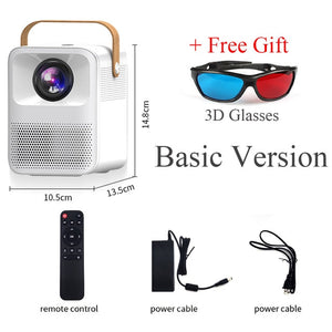 CRENOVA Portable Projector ET30S 1080P Full HD