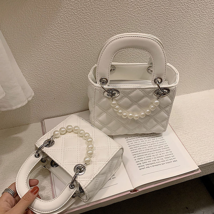 Female Pearl Small Tote bag