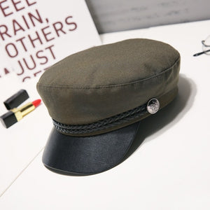 Fashion Women Men Military Hat