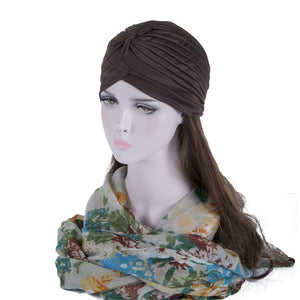 Women Velvet Turban Hat