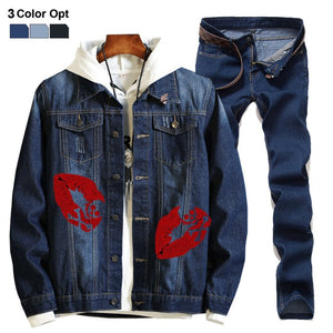 Men Boy Jean Denim Jacket