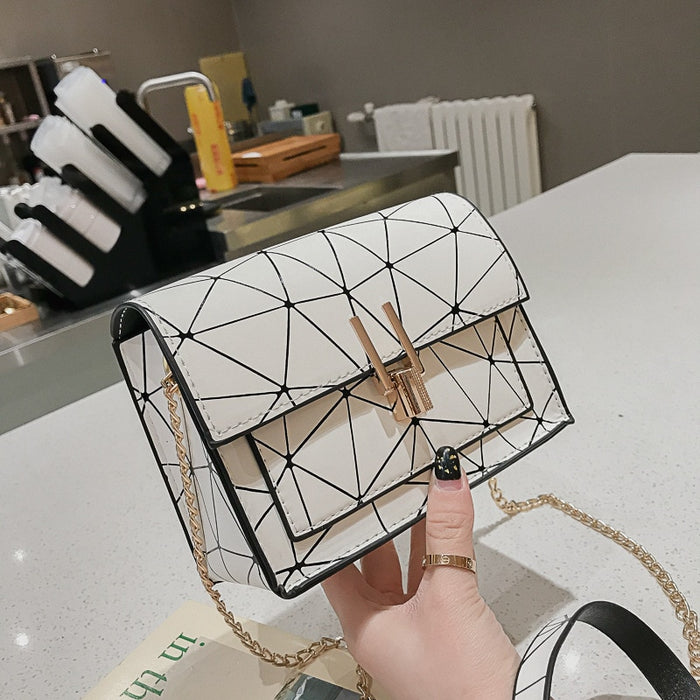 Mini Geometric Clutch Purses