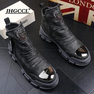NEW Brand designer High quality leather shoe
