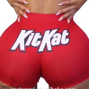 Print Sexy Slim Womens Short Pants