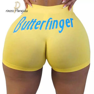 Print Sexy Slim Womens Short Pants