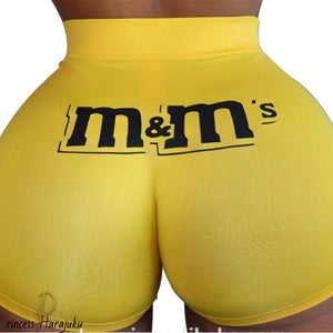Print Sexy Slim Womens Short Pants