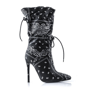 High Thin Heels Boots for Women