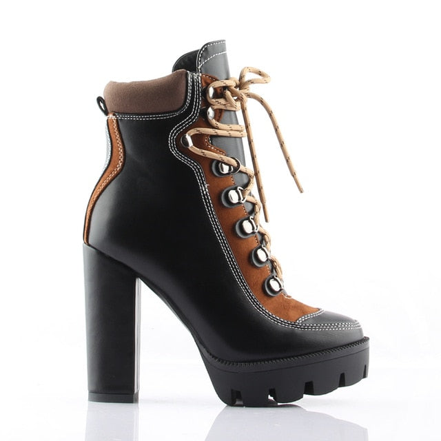Spring Autumn Fashion Boots Women