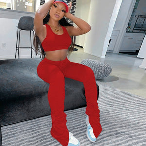 2 Piece Set Women Casual Sportswear