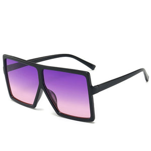 Vintage Big Square Sunglasses Women Top Quality