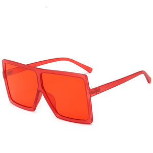 Vintage Big Square Sunglasses Women Top Quality