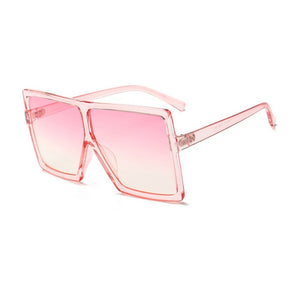 Vintage Big Square Sunglasses Women Top Quality