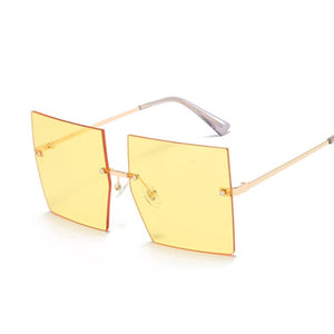 Vintage Square Sunglasses Women