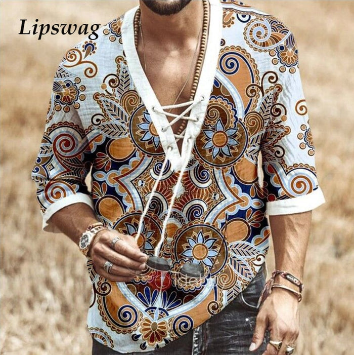 V Neck Shirts For Men