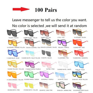 Piece Oversized Square Sunglasses For Women