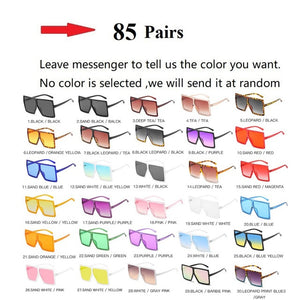 Piece Oversized Square Sunglasses For Women