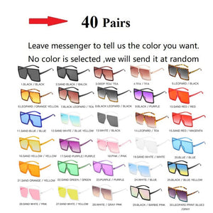 Piece Oversized Square Sunglasses For Women
